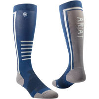 Produktbild von Ariat TEK Slimline Performance Reitsocken für Herren in Blau