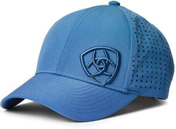 Ariat Tri Factor Baseball Cap Blue Heather aus Polyester One Size – Bild 1 von 1