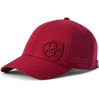 Produktbild von Ariat Tri Factor Baseball Cap für Herren in Rot One Size aus Polyester