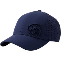 Produktbild von Ariat Tri Factor Baseball Cap für Damen und Herren aus Polyester in Blau One Size
