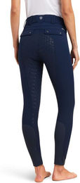 Ariat Tri Factor Frost Insulated Winterreithose Damen mit Vollgrip und wasserabweisender Funktion in Blau – Bild 1 von 2