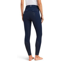 Produktbild von Ariat Tri Factor Frost Insulated Winterreithose Damen mit Vollgrip und wasserabweisender Funktion in Blau