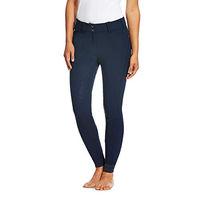 Produktbild von Ariat Tri-Factor Full Grip Reithose Damen Blau Baumwolle Größe 22