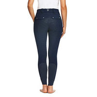 Produktbild von Ariat Tri-Factor-Grip Reithose für Damen in Schwarz mit Silikon-Grip Größe 34IN