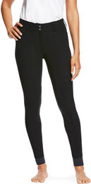 Ariat Tri-Factor Knee Grip Classic Damenreithose mit Kniebesatz Schwarz Größe 42 – Bild 1 von 2