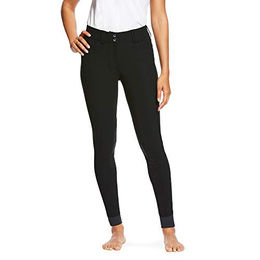 Ariat Tri-Factor Knee Grip Damen Reithose mit Silikonbeschichtung Schwarz Größe 34 – Bild 1 von 2