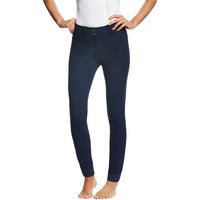 Produktbild von Ariat Tri Factor Knee Grip Reithose Damen Blau Baumwolle Größe 38