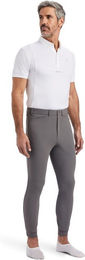 Ariat Tri Factor Kniebesatz Reithose für Herren in Grau – Bild 1 von 4