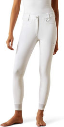 Ariat Tri Factor NT Kniegrip Reithose Damen Weiß Größe 34 – Bild 1 von 1
