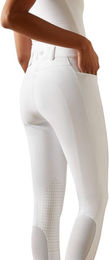 Produktbild von Ariat Tri Factor NT Kniegrip Reithose Damen Weiß Größe 42 aus Nylon wasserabweisend