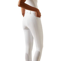 Produktbild von Ariat Tri Factor NT Kniegrip Reithose Damen Weiß Nylon wasserabweisend