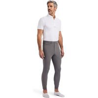 Produktbild von Ariat Tri Factor Reithose für Herren in Grau mit Kniebesatz aus Nylon Größe 48