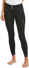 Ariat Tri Factor X Full Grip Damenreithose mit Vollbesatz Schwarz 42 Lang – Bild 1 von 1