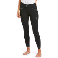 Produktbild von Ariat Tri Factor X Full Grip Damenreithose mit Vollbesatz Schwarz 42 Lang