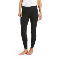 Produktbild von Ariat Triton Full Grip Reithose Damen Schwarz Größe 40 mit Silikonbesatz