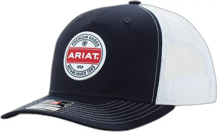 Produktbild von Ariat Trucker Cap für Herren aus Baumwolle mit Round Patch