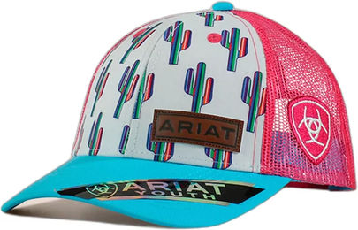 Produktbild von Ariat Trucker-Cap für Mädchen mit Cactus Print aus Baumwolle