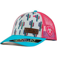 Produktbild von Ariat Trucker-Cap für Mädchen mit Cactus Print aus Baumwolle