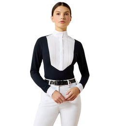 Produktbild von Ariat Turniershirt AR Solveil 261 für Damen in Schwarz wasserabweisend