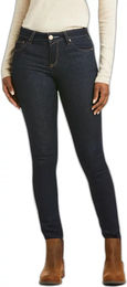 Produktbild von Ariat Ultra Stretch Reithose für Damen aus Baumwolle in Blau 25xR