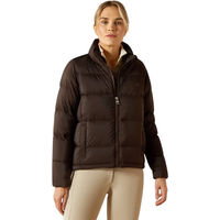 Produktbild von Ariat UltraPuff Daunenjacke für Damen zum Reiten in Braun Größe L