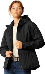 Ariat Valor 2.0 Wasserdichte Reitjacke für Damen in Schwarz Größe S – Bild 1 von 6