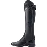 Produktbild von Ariat Venttek Minichaps aus Leder für Sommer Reitbekleidung Unisex Schwarz Größe M