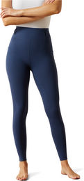 Ariat Venture 2.0 Thermal Full Seat Reithose für Damen mit Fleece-Futter in Blau – Bild 1 von 6