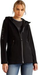 Ariat Venture H2O Waterproof Regenjacke für Damen in Schwarz Größe L – Bild 1 von 3