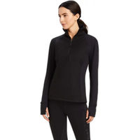 Produktbild von Ariat Venture Sweatshirt Damen mit 1/2 Reißverschluss Schwarz
