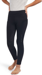 Ariat Venture Thermal Half Grip Reitleggings für Kinder in Schwarz Größe 140 – Bild 1 von 1