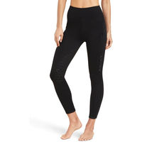Produktbild von Ariat Venture Thermal Half Grip Winterreithose Damen Schwarz Größe M