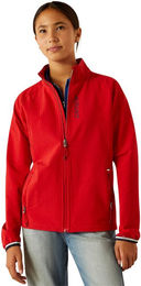 Ariat Versa Team Jacket Kinderjacke für Jugendliche Rot wasserabweisend aus Polyester XXL – Bild 1 von 3