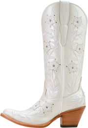 Produktbild von Ariat Western Reitstiefel aus Leder für Damen in Weiß Größe 38