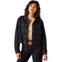 Produktbild von Ariat Western Utility Jeansjacke Damen aus Baumwolle Blau Größe S