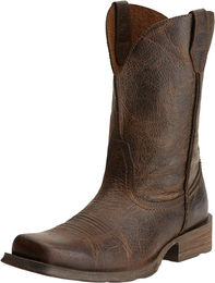 Ariat Westernboots Rambler Reitstiefel aus Leder für Herren in Beige und Braun Größe 40 D – Bild 1 von 5
