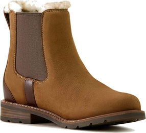 Ariat Wexford Sherpa Chelsea Damen Winterreitstiefel wasserdicht Braun EUR 37.5 – Bild 1 von 2
