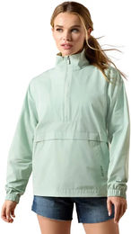 Ariat Whisper Reitjacke für Damen in Grün wasserabweisend aus Polyester – Bild 1 von 2