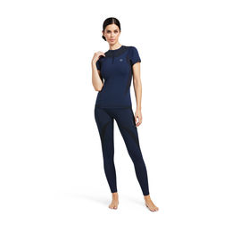 Ariat WMS Ascent Half Grip Reithose für Damen in Blau – Bild 1 von 1