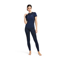 Produktbild von Ariat WMS Ascent Half Grip Reithose für Damen in Blau