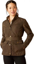 Ariat Woodside Damen Daunenjacke Braun Wasserabweisend – Bild 1 von 1