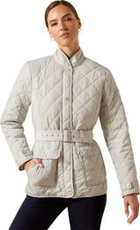 Produktbild von Ariat Woodside Damen Daunenjacke Grau wasserabweisend