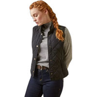 Produktbild von Ariat Woodside Daunenweste Damen Schwarz Wasserabweisend XS