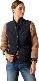 Produktbild von Ariat Woodside Reitweste Damen Blau Wasserabweisend Polyester Winter
