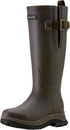 Ariat Woodstock Gummistiefel Damen Braun aus Naturkautschuk wasserdicht – Bild 1 von 3