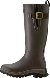 Ariat Woodstock Gummistiefel Damen Braun aus Naturkautschuk wasserdicht Größe 38.5 – Bild 1 von 4