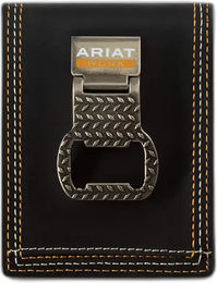 Produktbild von Ariat Work Geldbörse für Herren aus Leder Schwarz