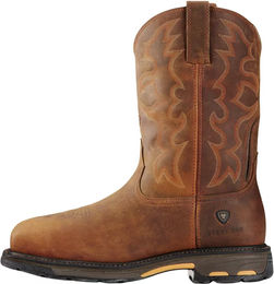 Produktbild von Ariat WorkHog Westernstiefel mit breiter quadratischer Zehenpartie und Stahlkappe