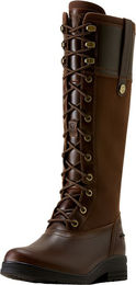 Ariat Wythburn Reitstiefel aus Leder für Erwachsene in Braun wasserdicht Größe 38,5 B – Bild 1 von 3
