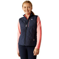 Produktbild von Ariat Youth Fusion Isolierte Weste für Kinder Blau XS wasserabweisend